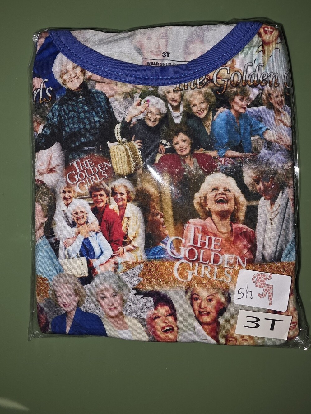 The Golden Girls Bamboo Pjs NWT